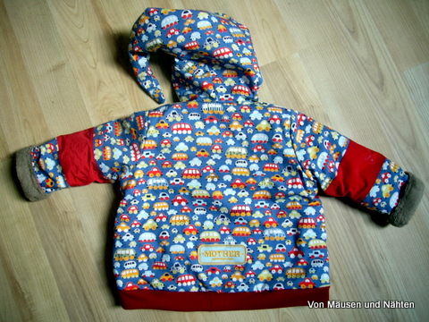 Xanthos als Winterjacke - Rckansicht