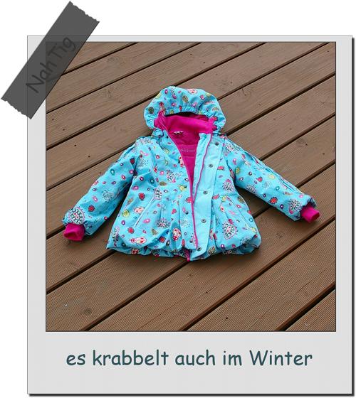 bei uns wird es auch im Winter krabbeln