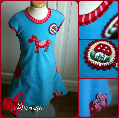 Amelie in der Kuschel-Kleid-Variante