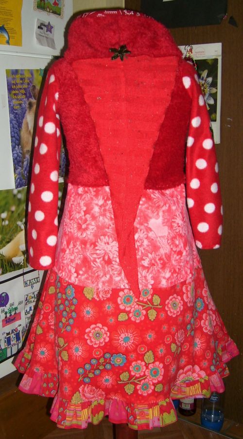 Kleid von hinten