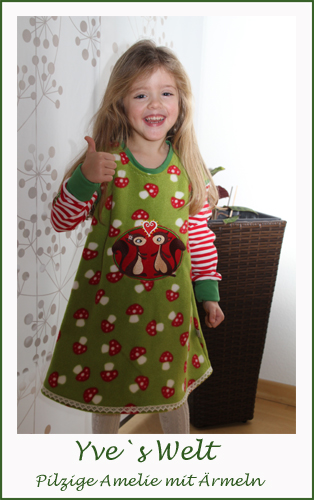 Amelie als Kleid...