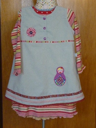 arwen mit langarm jerseyunterkleid...