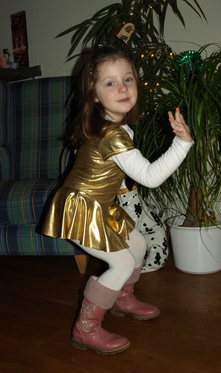 Ein Ballettkleid