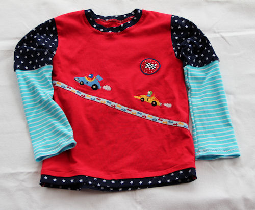 Shirt fr einen Auto-Fan...
