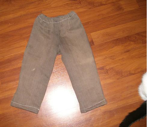 geftterte Winterhose