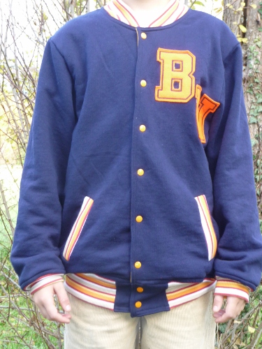 Collegejacke oder Footballjacke?