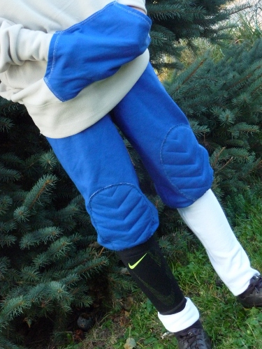 die "drunter"Hose fr Fuballspieler