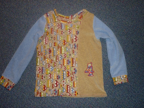 Lngsgeteiltes Geburtstagsshirt