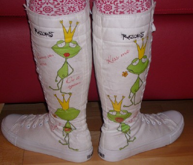 ...und hier am Modell....