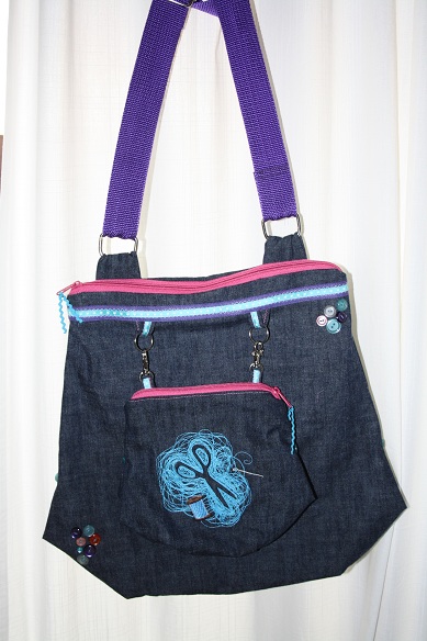 Adventskalender-Tasche vorne