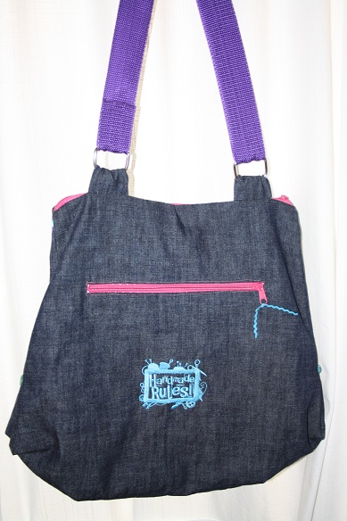 Adventskalender-Tasche hinten