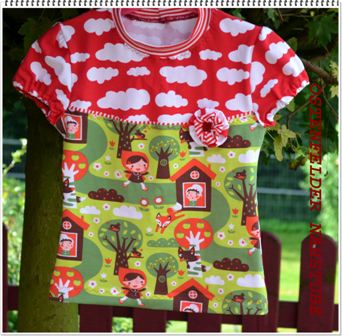 Kurzarmshirt Rotkppchen