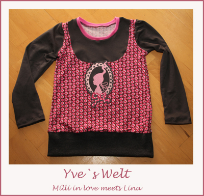 Geburtstagsshirt Lina meets Milli in love