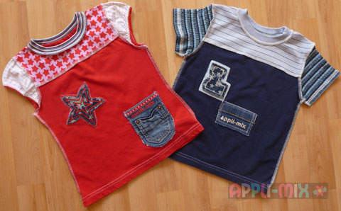MORITZ mit Jeans-Recycling-Applis
