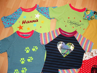 Zoe T-Shirt Parade Teil 1