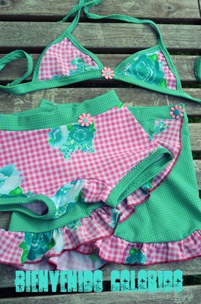 Bikini mit Rckchen