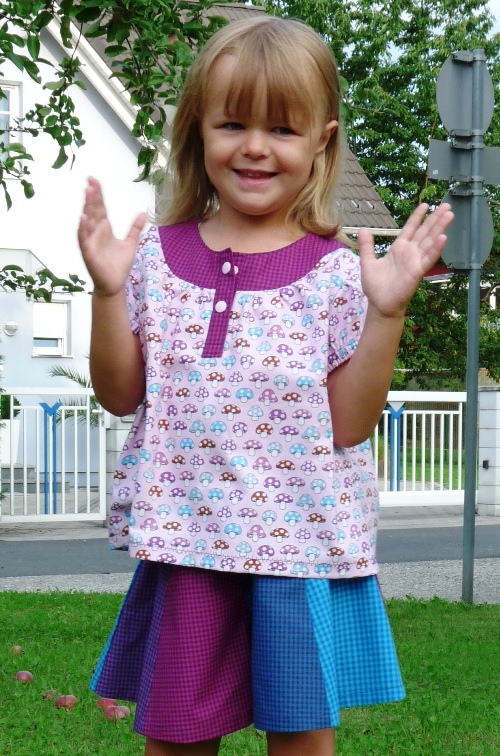 bunte Sommerkombi