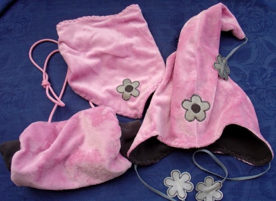 rosa-graue Kollektion