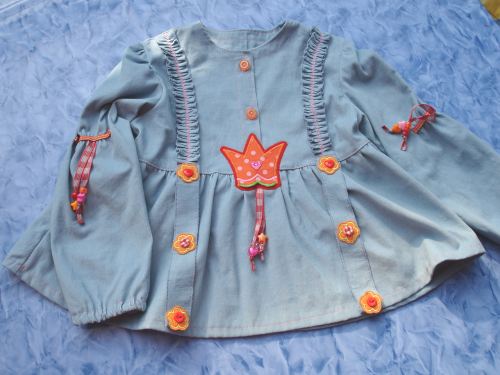 Tunika-Bluse in Blau :-)