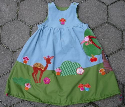 Wald-Kleid in Blau..:-)