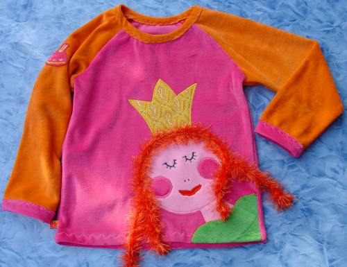 "Prinzessin mit 4 Zpfen"