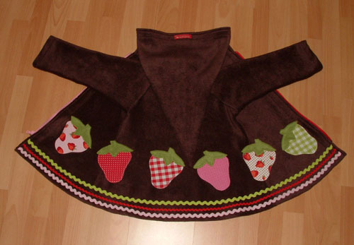 Erdbeertraum Zipfeljacke