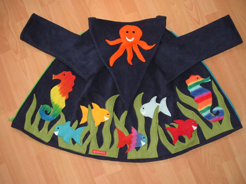 Unterwasserwelt Zipfeljacke
