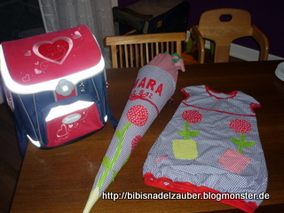 Amelie zur Einschulung Teil 2