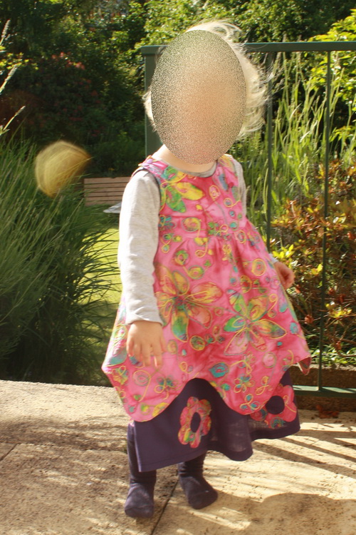 nochmal Cara mit Blumen