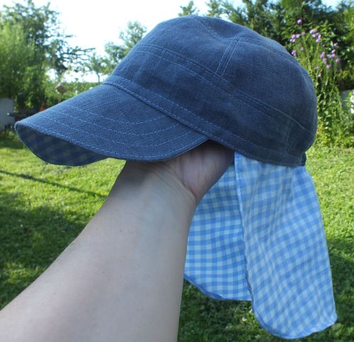 Army Cap mit Nackenschutz