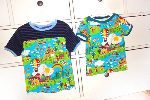 Moritz und ein Ottobre Shirt