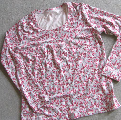 Gut abgelagerter Viscose-Jersey + Fan =