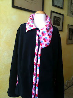 eine Kuscheljacke
