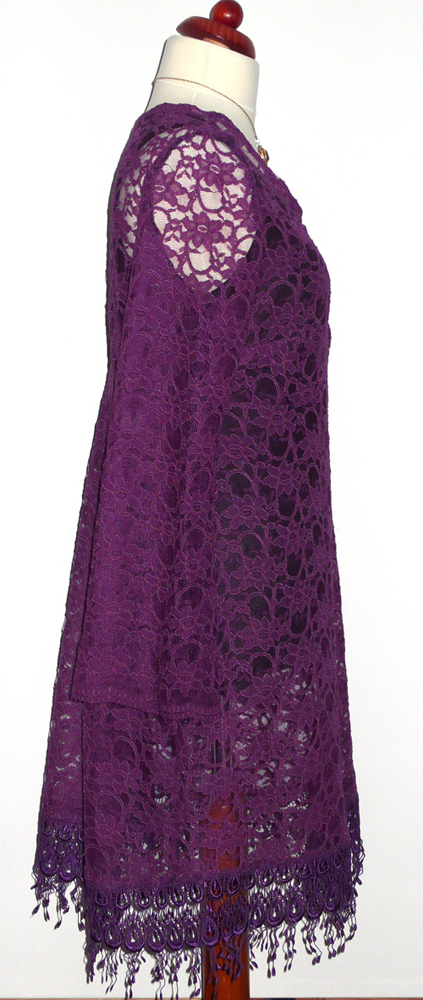 Ein Spitzenkleid