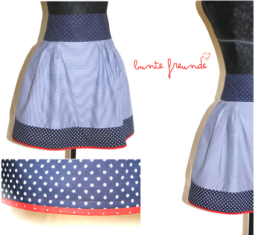 Rock im Marine-Look!