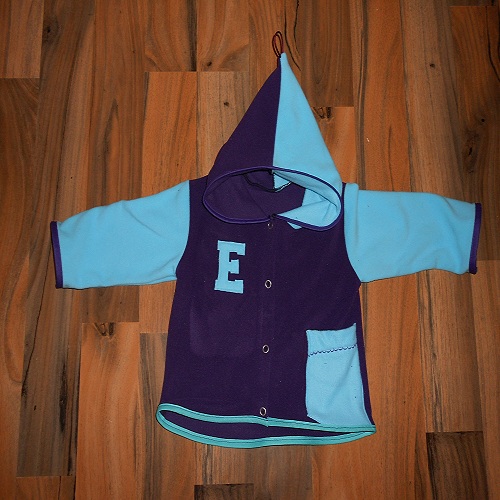 Einfache Fleecejacke