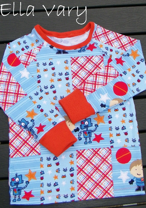 Kleines Robo-Shirt