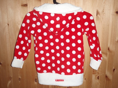 * Kuschelfleecsekapuzenjacke *