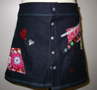 Schnelles Jeansrckchen