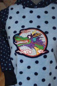 kleiner Drache ganz gro