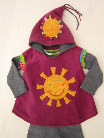 Kleine Amelie mit Sonne