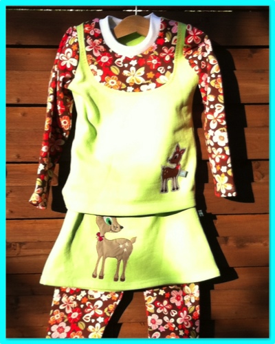 Sweatrckchen mit Lina und Laguna...