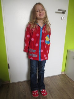 Buntflcken Kuscheljacke