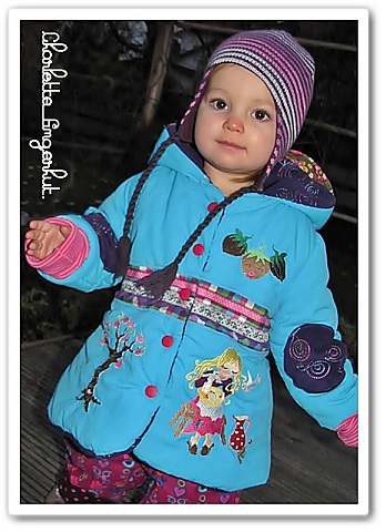 Hazel + Tinka fr den Winter {Winterjacke}