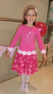 Super Drehkleid mit Rock * Jana*