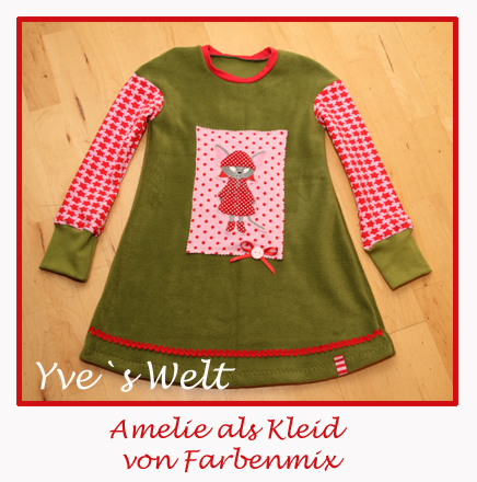Amelie als Kleid..