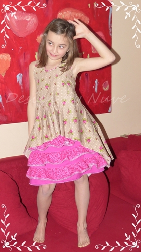 Testkleid fr die Kommunion