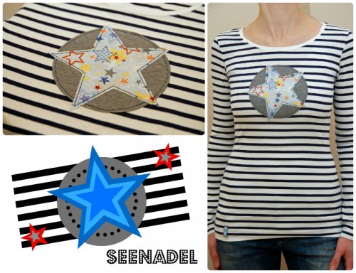 Shirt mit Applikation
