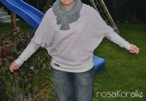 Usedom Shirt mit Spitze und Labels