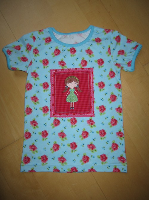 Shirt mit Stickerei